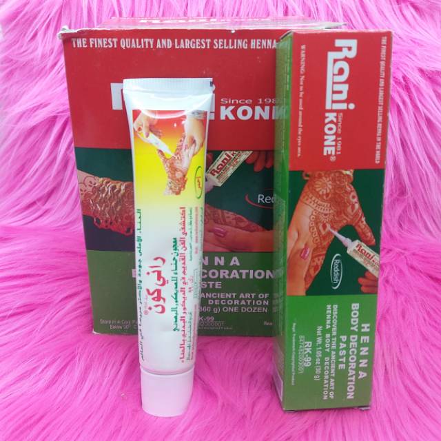 RANI KONE HENNA BODY DECORATION PASTE RK-99 UK BESAR