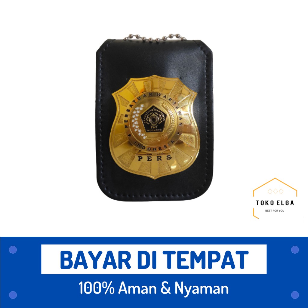 

Terlaris ✨ - Name Tag Id Card Dompet Kalung Lencana Logo PWI PERS PERSATUAN WARTAWAN INDONESIA3.1.23