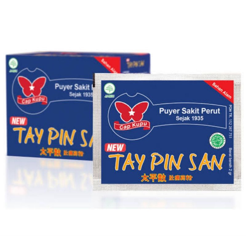 

Puyer Tay Pin San Cap Kupu 1 sachet@