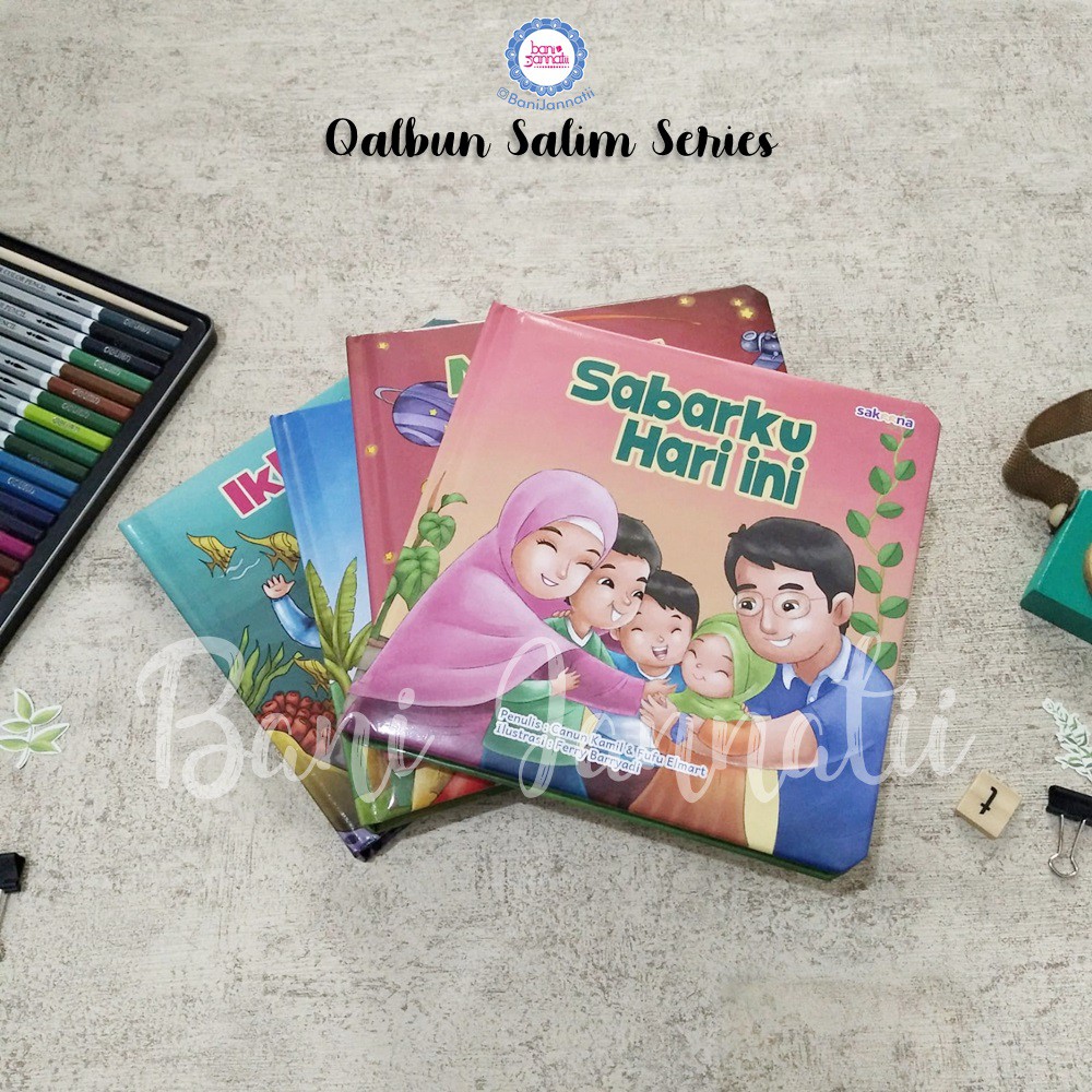 Buku Anak Qolbun Salim Paket | Buku Anak Parenting