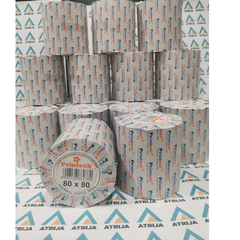 

Baru Kejutan Kertas Thermal Struk Kasir 80x80 Hitam Core 25