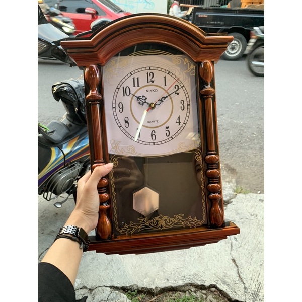 Jam Dinding Lonceng tinggi 45 cm