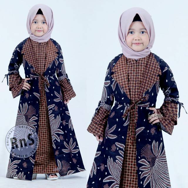 Gamis anak Batik