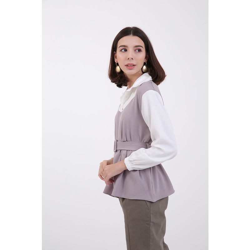 Berrybenka - Atasan Blouse Wanita Sofia Mulidia Tops-4
