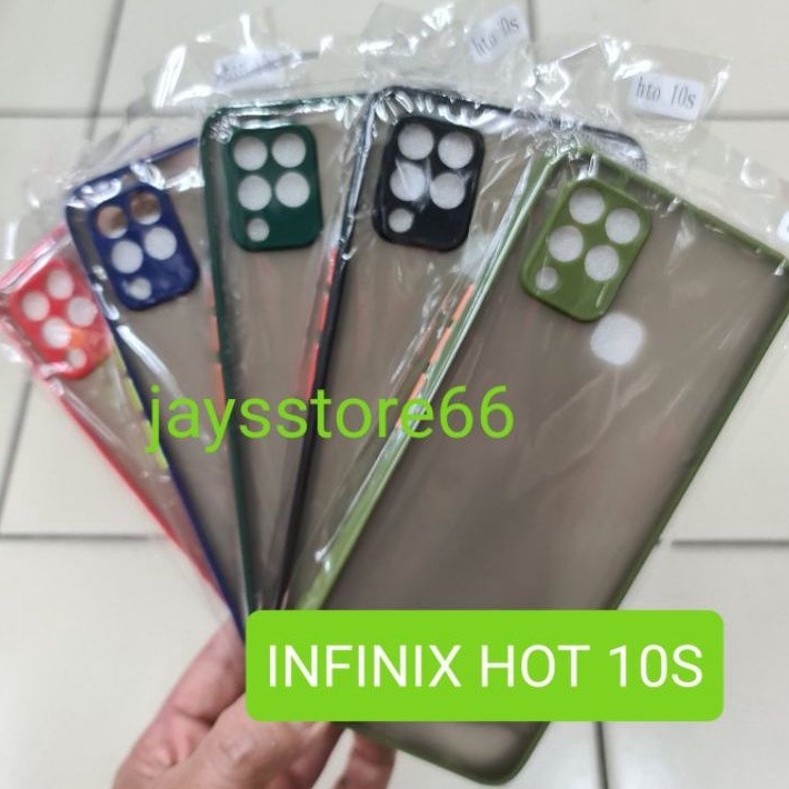 Silikon Case Dove My Choice Infinix Hot 10s Pelindung Kamera