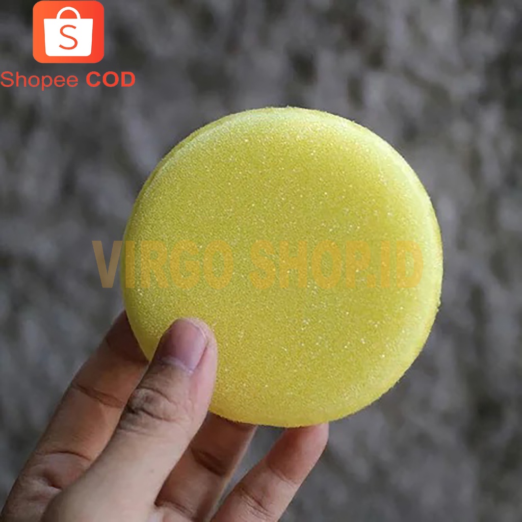 1PCS SPONGE APPLICATOR WAX PAD IMPORT BUSA POLES MOBIL / Busa Poles / Busa Poles Mobil / Poles Mobil / Wax / Spon Poles Mobil / Wax Mobil / Busa / Poles / Spon Poles / Busa Poles Motor