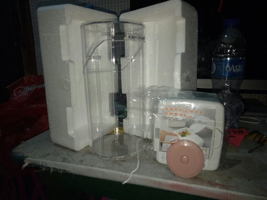 Winzige Ins Storage Box Transparent Pen Holder Dustproof Brush Holder Acrylic Storage Desktop Organizers