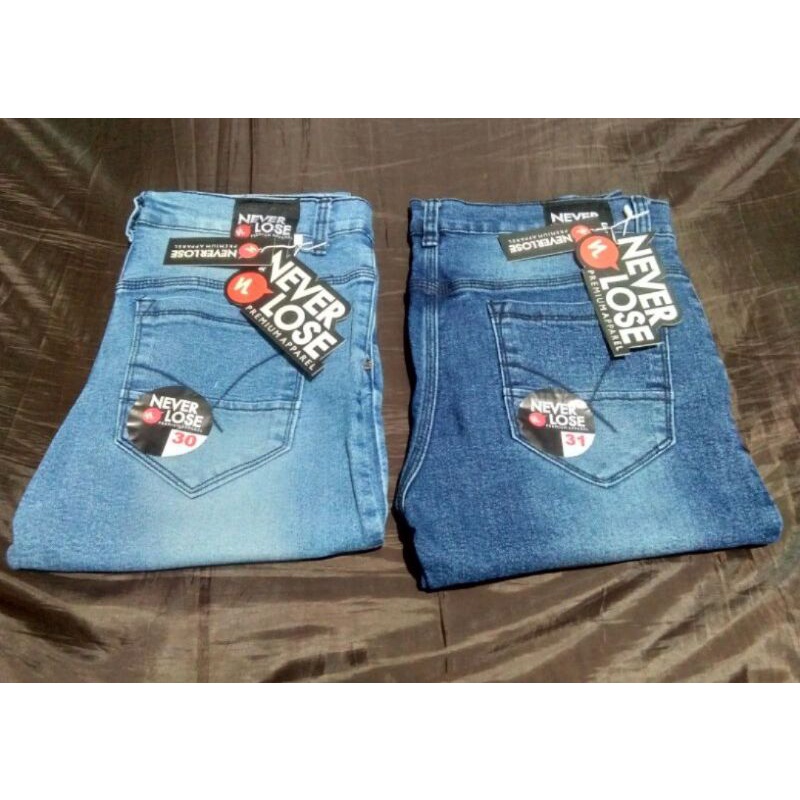 JEANS NEVER LOSE CELANA PANJANG  JEANSPREMIUM