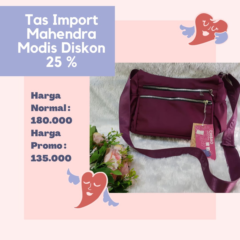 Tas Import Chibao-Ungu