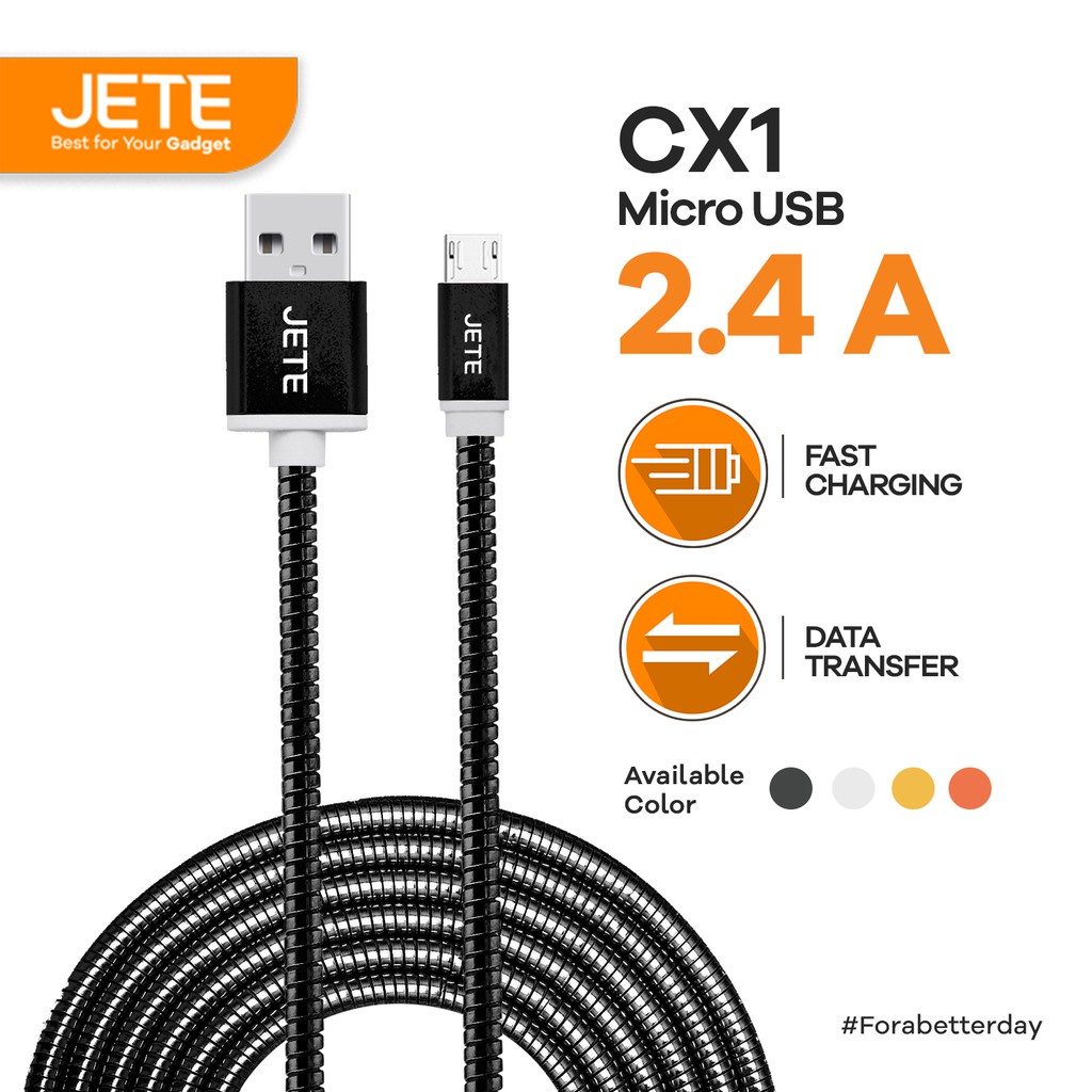 Kabel USB Micro Fast Charging JETE CX1