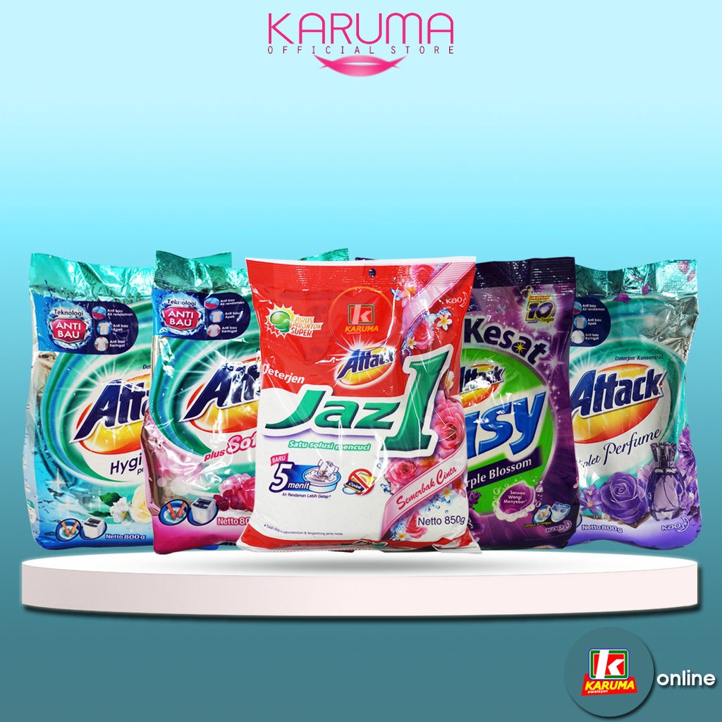 Sabun Cuci Bubuk Attack Aneka Varian 700-750gr