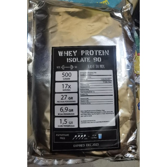 

Susu protein whey isolate 90 (plain)