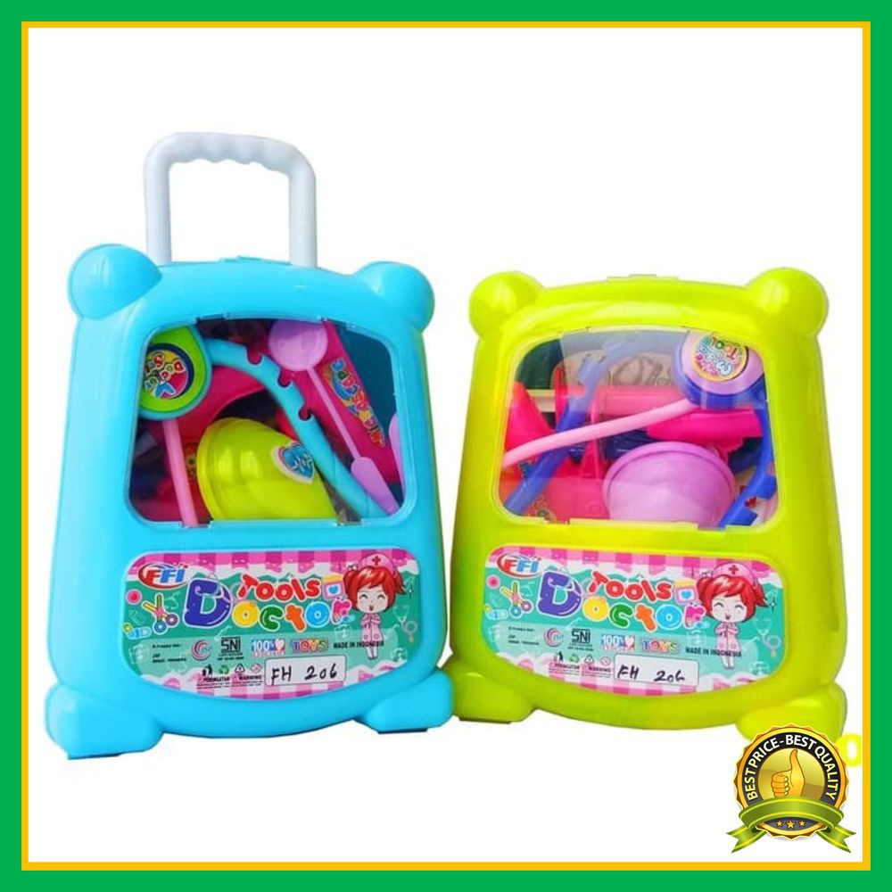 Murah DOCTOR SET TROLLEY FH206 - MAINAN ANAK ANAK - JS 30