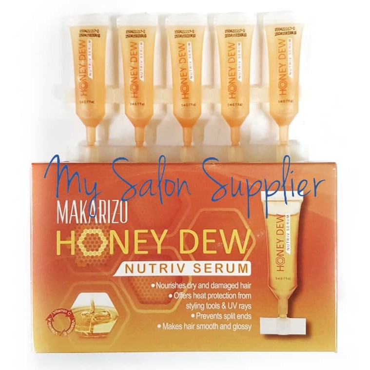 Makarizo Honey Dew Nutriv Serum 5ml   Serum Rambut