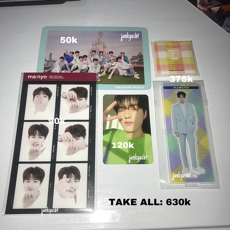photocard pc haruto cahil standee japan haruto manyo junghwan photostand group tworld