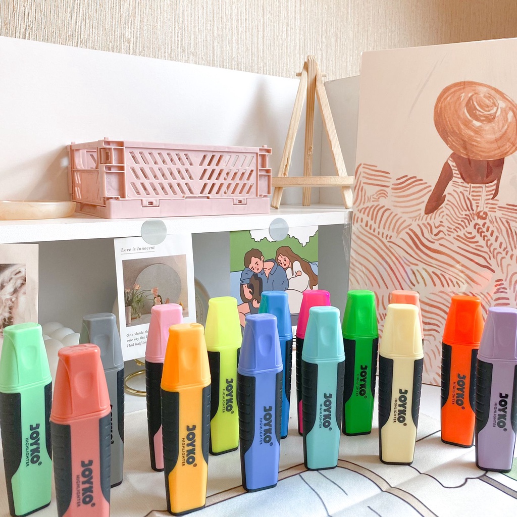 

HIGHLIGHTER STABILO JOYKO STANDAR SATUAN MURAH BAGUS WARNA WARNI ALAT TULIS KANTOR ATK FANCY READY COD GROSIR