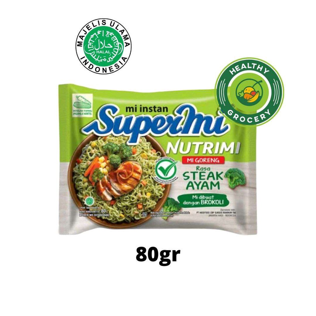 Supermi Nutrimi Rasa Steak Ayam 80gr