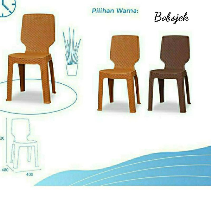 BANGKU PLASTIK / BANGKU SENDER / KURSI PLASTIK / KURSI TAMAN / KURSI