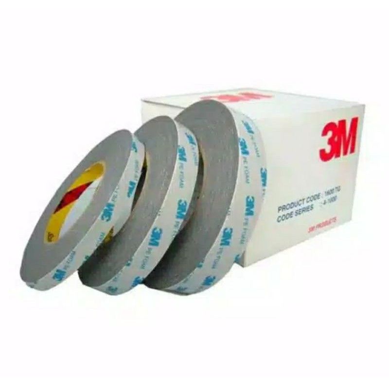 

Double Tape 3M PE Foam 1600 T White (20mm x 4Mtr)