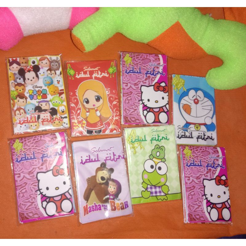 

AMPLOP MINI LEBARAN PER PACK ISI 10 LEMBAR