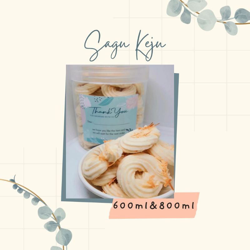

sagu keju ukuran toples 600ml