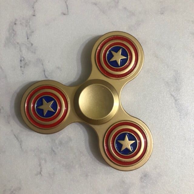 ( BISA COD ) Spinner Captain America Spiderman Superman