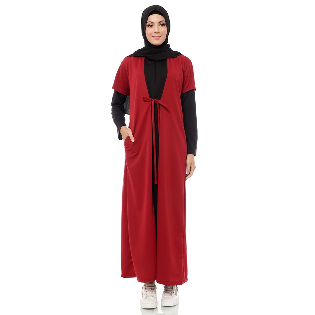 Mybamus Two Tone Elula Dress - Gamis Muslim - Gamis Busui-1