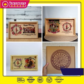 CUSTOM JAM KAYU HADIAH KADO ULANG TAHUN ULTAH PERNIKAHAN CUSTOM JAM KAYU HADIAH KADO ULANG TAHUN ULTAH PERNIKAHAN