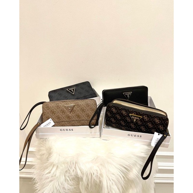 Guess Cordelia Logo Large Zip-Around Wallet Original
