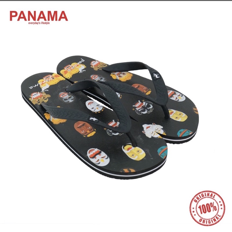 Sandal Panama pria Kromo / sandal jepit cowok/ sandal jepit pria/ sandal karet bali kromo