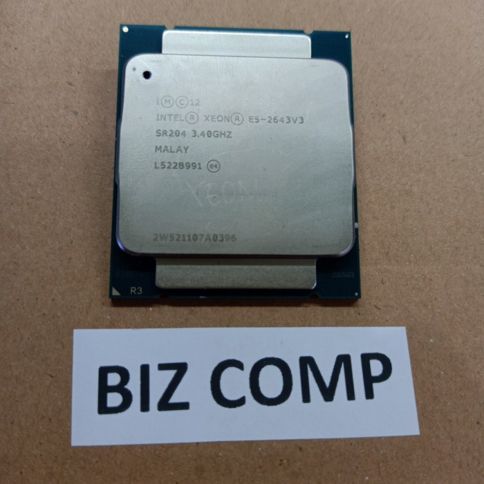 processor xeon e5-2643 v3 lga 2011-3 6 core