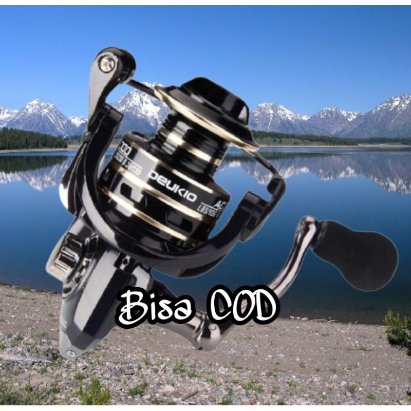 REEL PANCING BAHAN METAL , Deukio 13 BB,Rasio Gear 5.2:1, 3000-5000