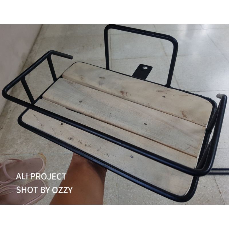 Keranjang Sepeda ,Rak Depan Sepeda ,Rak Pannier,Rak Basket Untuk Federal Minivello Fixie Alas Kayu