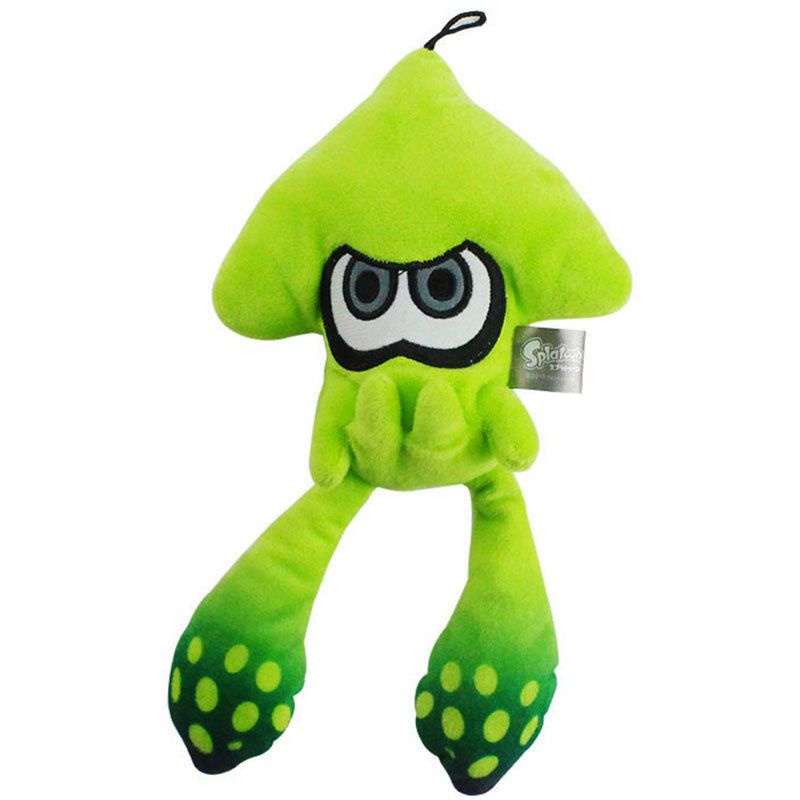 25cm/9.8in Splatoon Inkling Squid Plush Toy Soft Stuffed Animals Doll Pendant