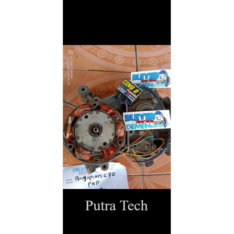 PUTRA TECH Magnet C70 Pnp Satria 2tak Pengapian C70 Pnp Suzuki Satria 2tak Magnet C70