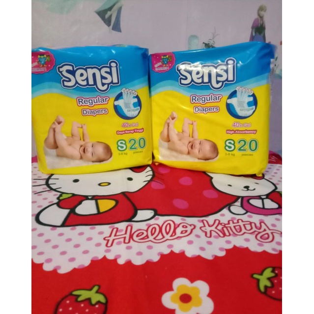 pempers bayi sensi reguler diapers S40 Big seller promo