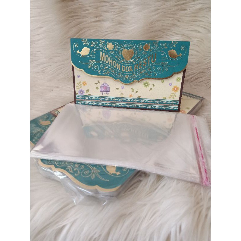 ERBA 88188 Blangko KOSONG Undangan + opp plastik per pack isi 100