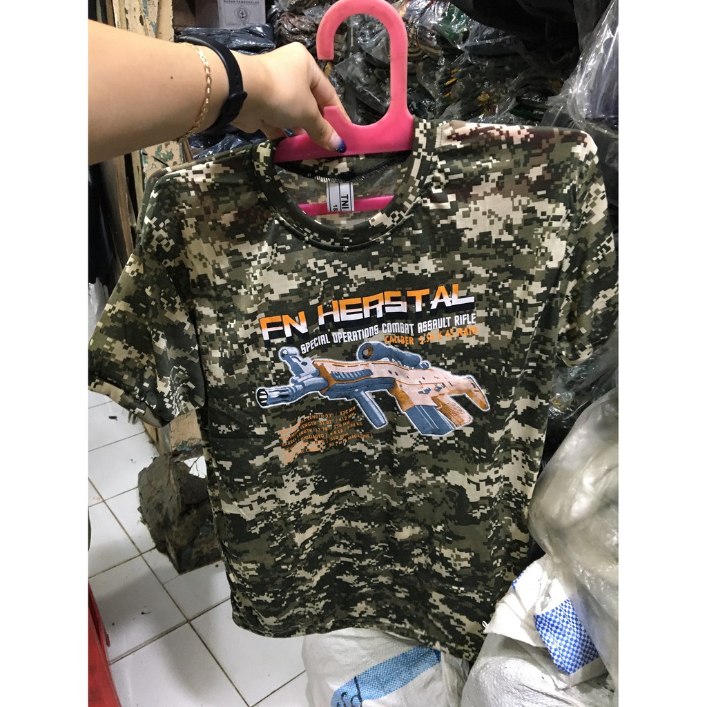 Kaos Acupat Kaos Loreng Acupad Kaos Loreng Army