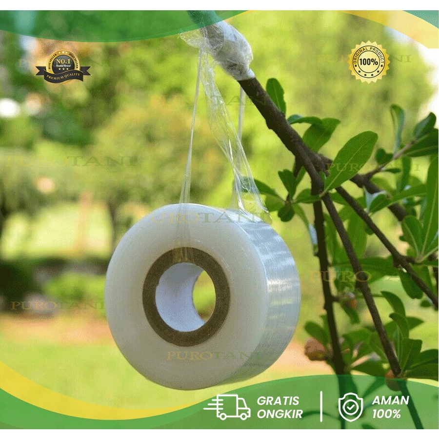 Parafilm Plastik Perekat Grafting Tape Okulasi Tanaman Tempel 3CM