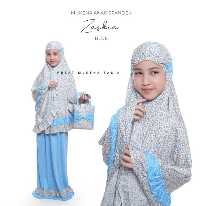 COD PUSAT GROSIR BELI MUKENA ANAK (5-12 TAHUN) SPANDEK SUTRA ZASKIA | MUKENA MURAH SAKINAH