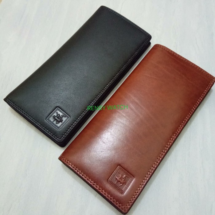 Dompet Panjang Pria/Wanita DAVID JONES ORIGINAL BROWN