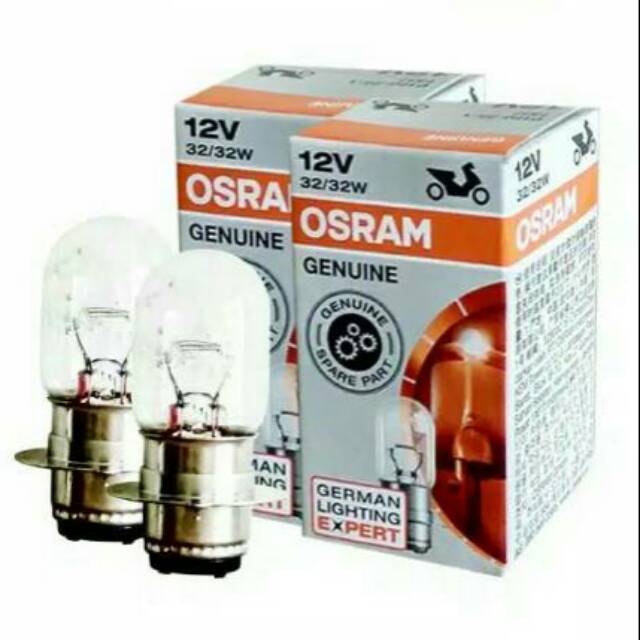 Bohlam OSRAM ( LAMPU UTAMA MOTOR ) ORIGINAL