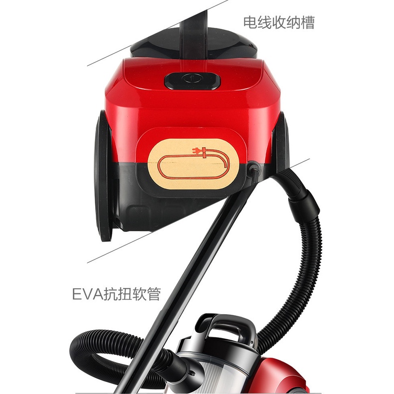 Vacuum Cleaner Red /  Vacum penyedot debu Vacum Rumah / Vakum XY-1008