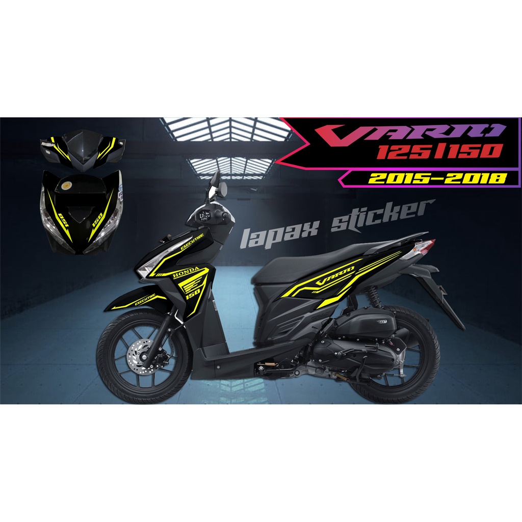 Stiker honda vario 2015-2018 cutting sticker, striping honda vario 125-150