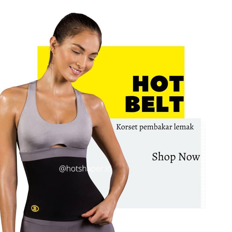 PELANGSING PERUT HOT SHAPERS BELT SLIM WAIST KORSET PENGECIL PERUT BUNCIT KORSET PERUT PRIA WANITA