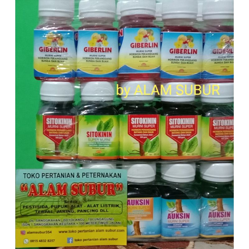 OBAT PERANGSANG AKAR, BUAH, BUNGA