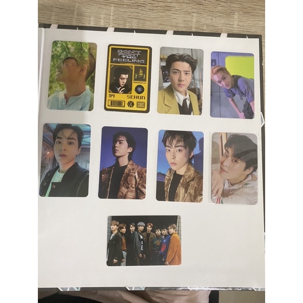 EXO Official Photocard DFTF Nature Republic Lenticular Kai Sehun Xiumin D.O Kyungsoo AR PC Don’t Fig