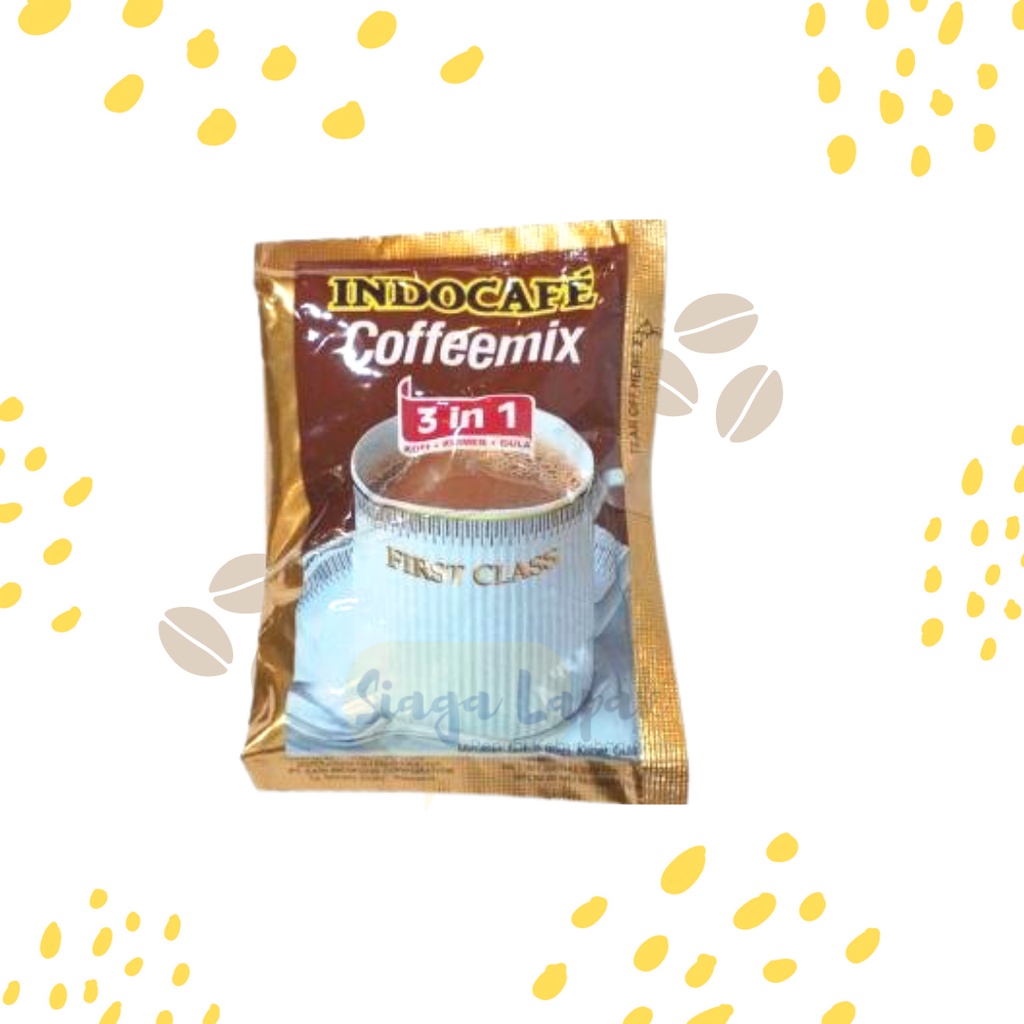 Kopi Indocafe Coffeemix 3 in 1 (kopi,gula,krimer) Sachet 20 gram