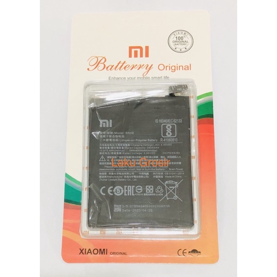 Battery batre Xiaomi BN 48 - Redmin note 6 pro - Mi note 2 pro