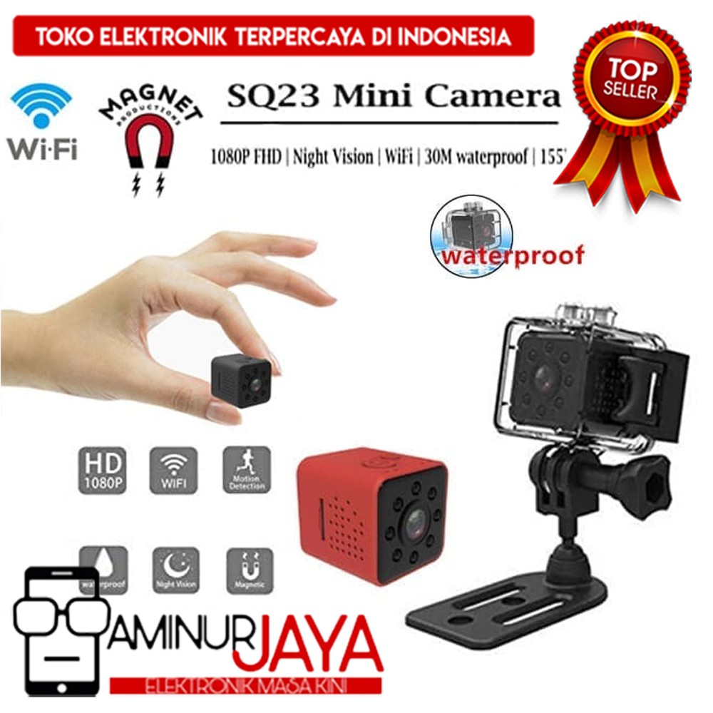 SQ23 Mini Cam WIFI Kamera FULL HD 1080P Mini Camera Waterproof Super Wide Angle Lens 115